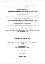Menus & Prices, Boulevard, South Croydon