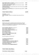 Menus & Prices, Saqui Tandoori Restaurant, Carshalton Beeches