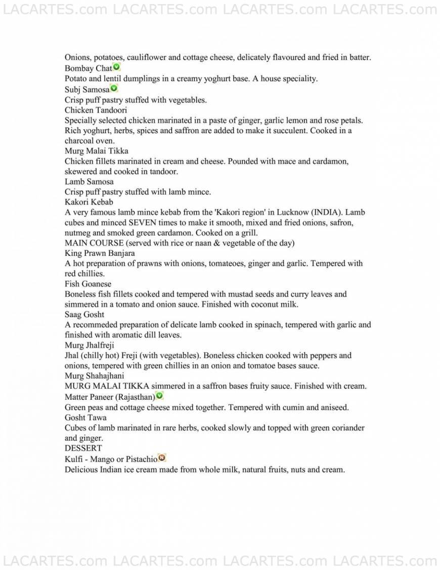  Pricelists of Thali:Thali 33 Chertsey Rd  - Photo 18 of 20