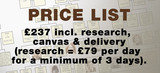 Menus & Prices, YOUR FAMILY TREE ON CANVAS AND READY TO HANG ON YOUR WALL, Keston