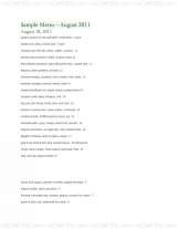 Menus & Prices, Son of a Gun, Los Angeles