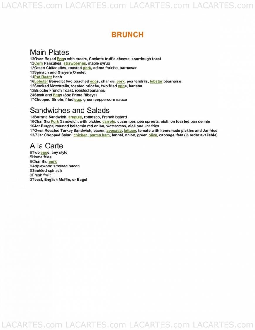 Pricelists of The Jar 8225 Beverly Blvd. - Photo 22 of 22