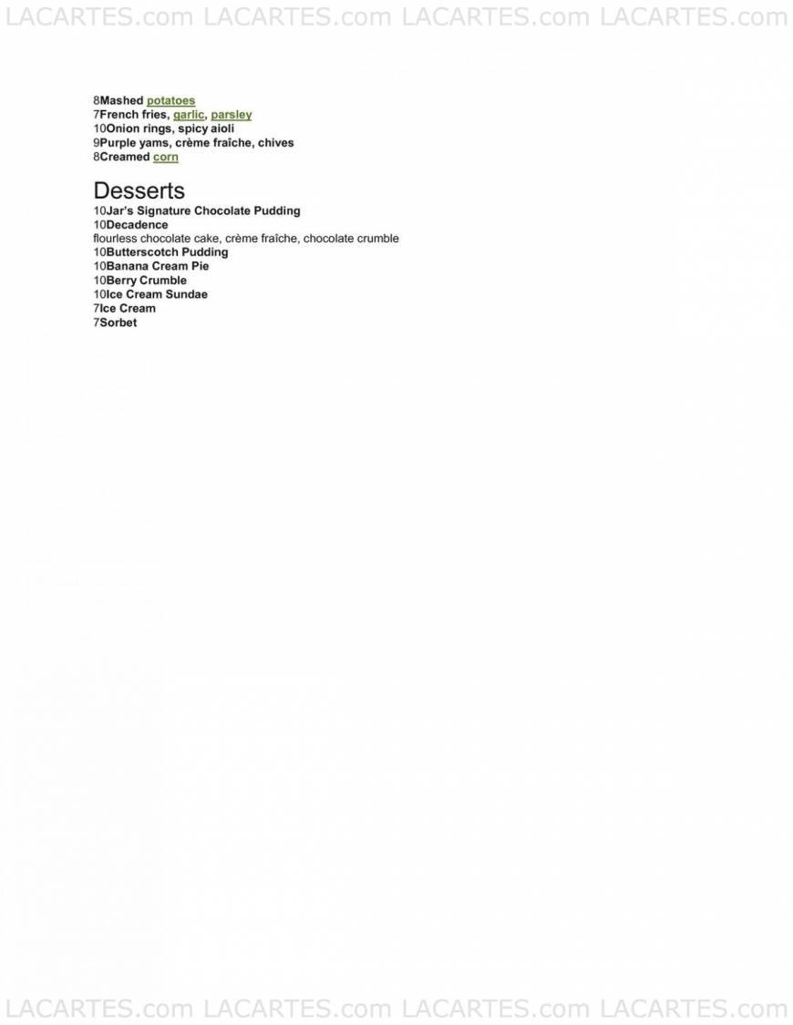  Pricelists of The Jar 8225 Beverly Blvd. - Photo 18 of 22