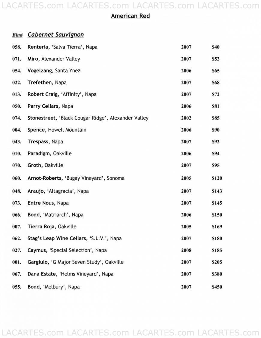  Pricelists of The Jar 8225 Beverly Blvd. - Photo 16 of 22