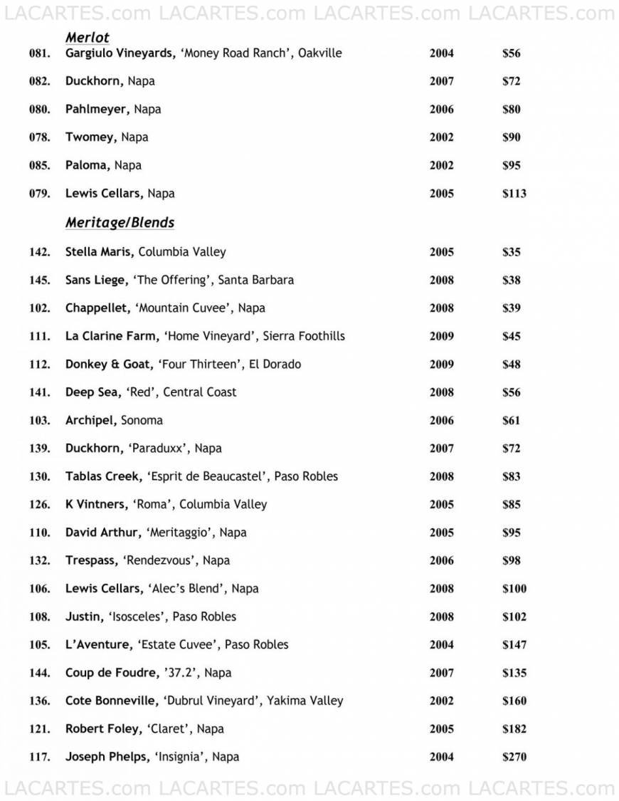  Pricelists of The Jar 8225 Beverly Blvd. - Photo 9 of 22