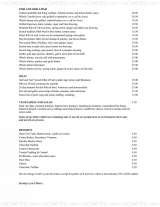 Menus & Prices, Alec's Restaurant Bar & Grill, Brentwood
