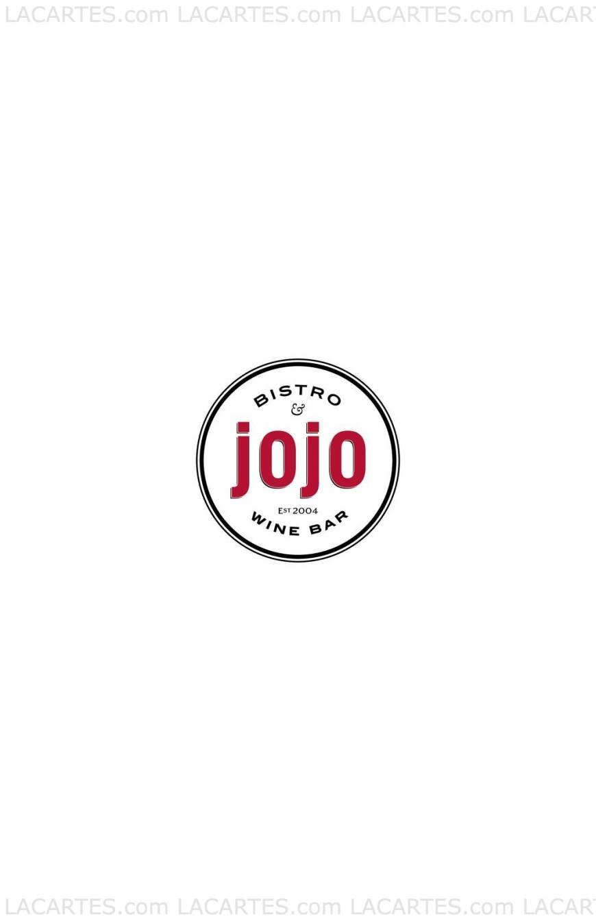  Pricelists of Jojo Bistro & Wine Bar - Williamsville, NY 5493 Sheridan Drive, Williamsville Place Plaza - Photo 2 of 3