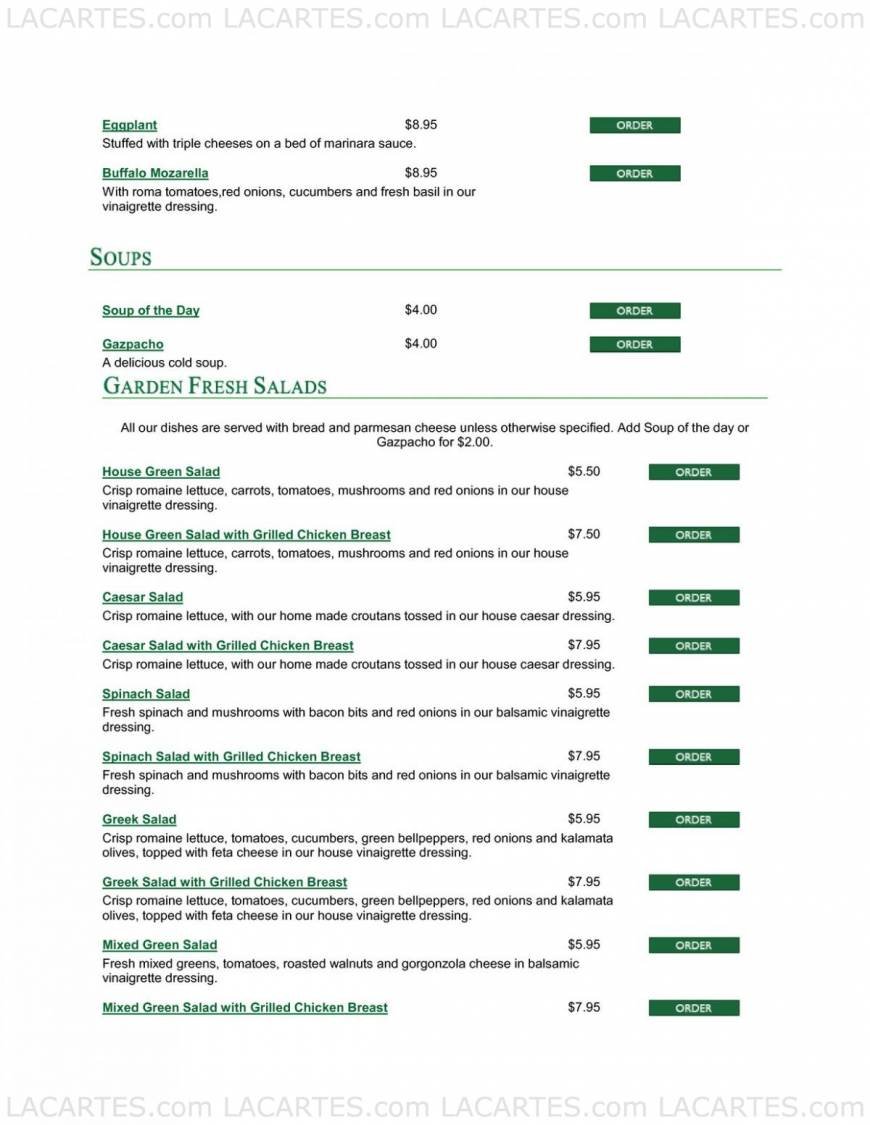  Pricelists of Pasta Preziosa Cafe 3600 Ocean View Blvd - Photo 4 of 22