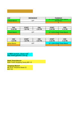 Menus & Prices, Econs Tutor Singapore, Tampines