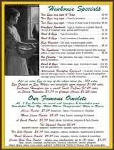 Menus & Prices, The Silo Restaurant & Gift Shop - NY, Queensbury