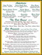 Menus & Prices, The Silo Restaurant & Gift Shop - NY, Queensbury