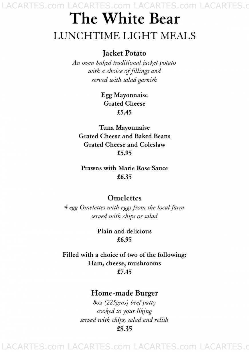  Pricelists of The White Bear Fairchildes Lane - Photo 4 of 5