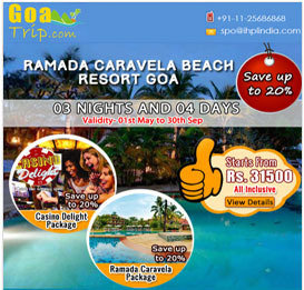  Pricelists of Ramada Caravela Beach Resort - Save up to 20 % III-1/1, 2nd Floor, Gopinath Bazar - Photo 1 of 1
