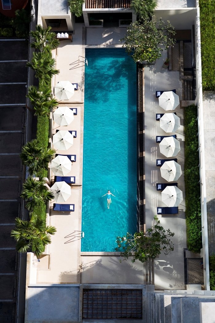 Outdoor Pool Profile Photos of Courtyard by Marriott Bangkok 155/1 Soi Mahadlekluang 1, Rajadamri Road - Photo 20 of 21