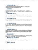 Menus & Prices, Be At One, Putney