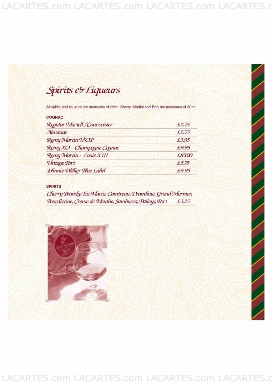  Pricelists of Calcutta Club Indian Restaurant - Sevenoaks Polhill Halstead - Photo 1 of 31