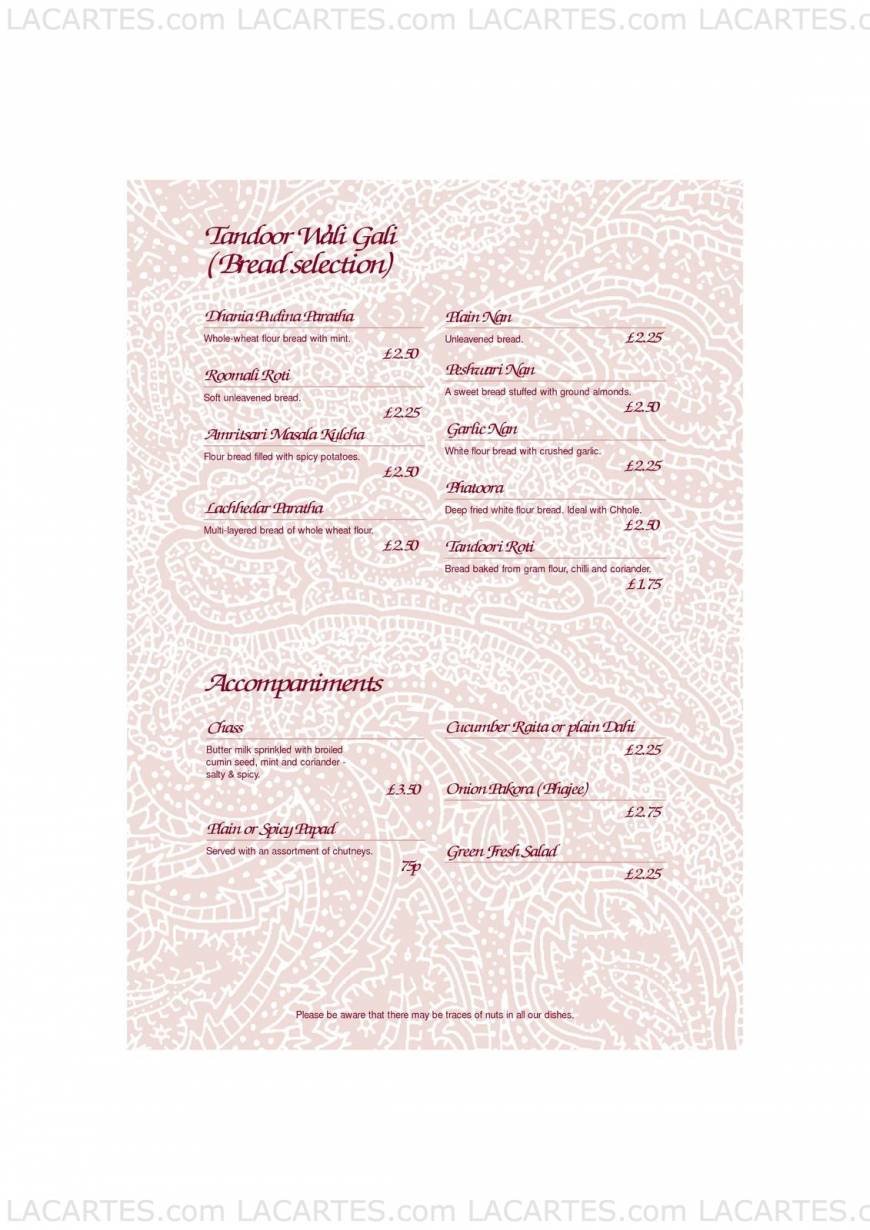  Pricelists of Calcutta Club Indian Restaurant - Sevenoaks Polhill Halstead - Photo 9 of 31