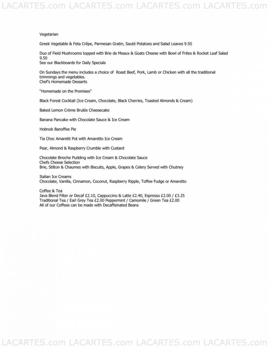  Pricelists of The Snail at Stone Street Stone Street - Photo 2 of 2