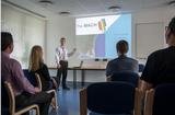 The seminar room, seats up to 40 people, Marsh Academy Community Hub (MACH), New Romney