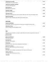 Menus & Prices, Gioberti's, London