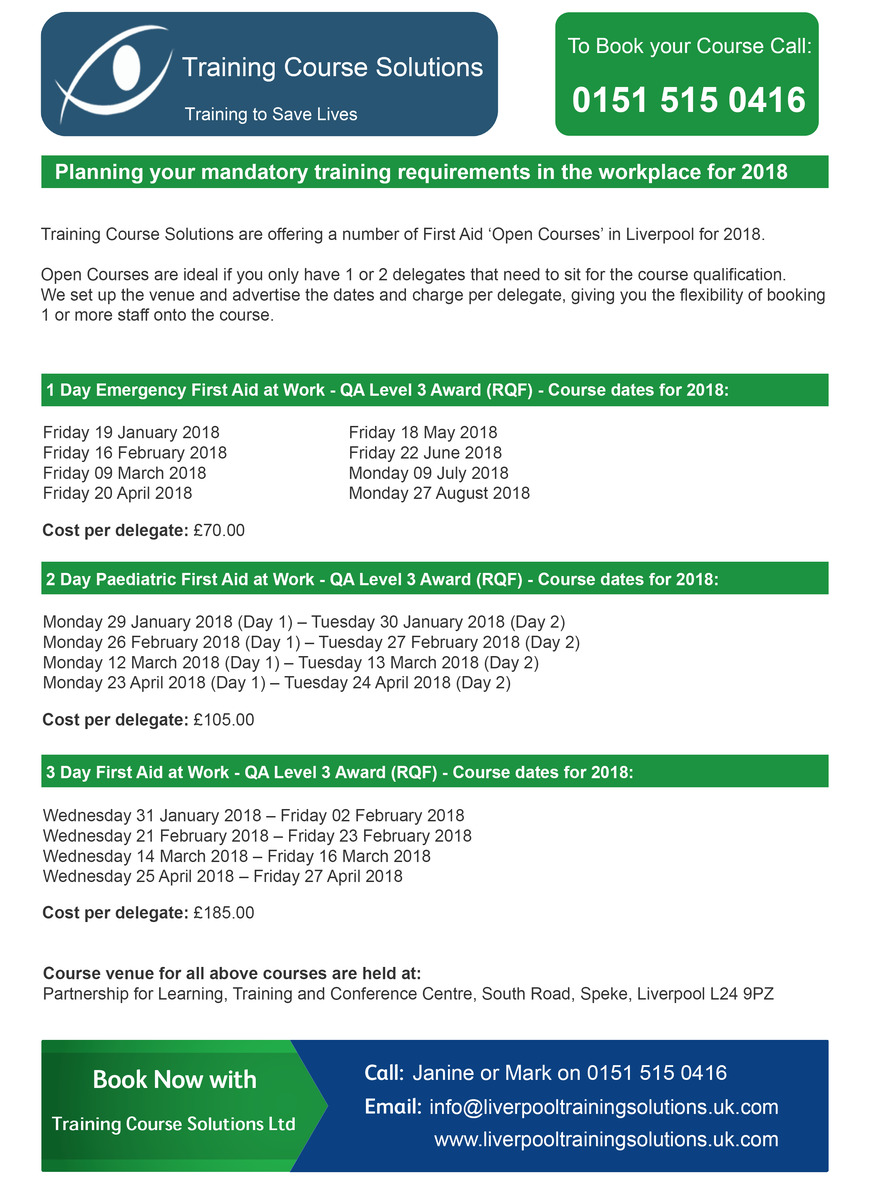  Pricelists of Liverpool Training Solutions Partnership for Learning - Photo 1 of 5