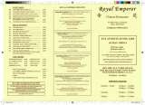 Menus & Prices, Royal Emperor, Waltham Cross