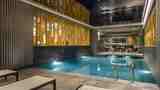 Indoor pool at Hilton Istanbul Maslak Hilton Istanbul Maslak Maslak Mahallesi, BÃ¼yÃ¼kdere Cd. No:233 