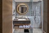 Guest Bathroom at DoubleTree by Hilton Goa - Panaji DoubleTree by Hilton Goa - Panaji Near Mandovi River, Kadamba Plateau, Panjim Old Goa, Bypass Road 