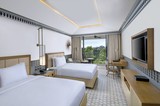 Twin Guest Room at DoubleTree by Hilton Goa - Panaji, DoubleTree by Hilton Goa - Panaji, Velha Goa
