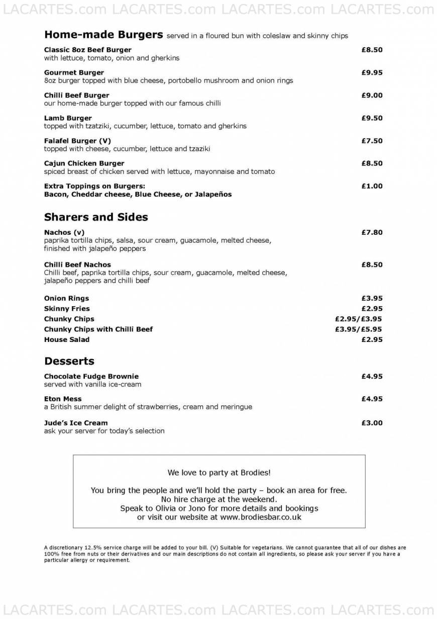  Pricelists of Brodies 43 Fishermans Walk - Photo 1 of 7