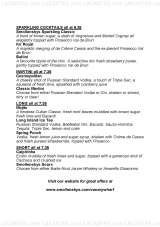 Menus & Prices, Smollenskys Restaurant, Canary Wharf