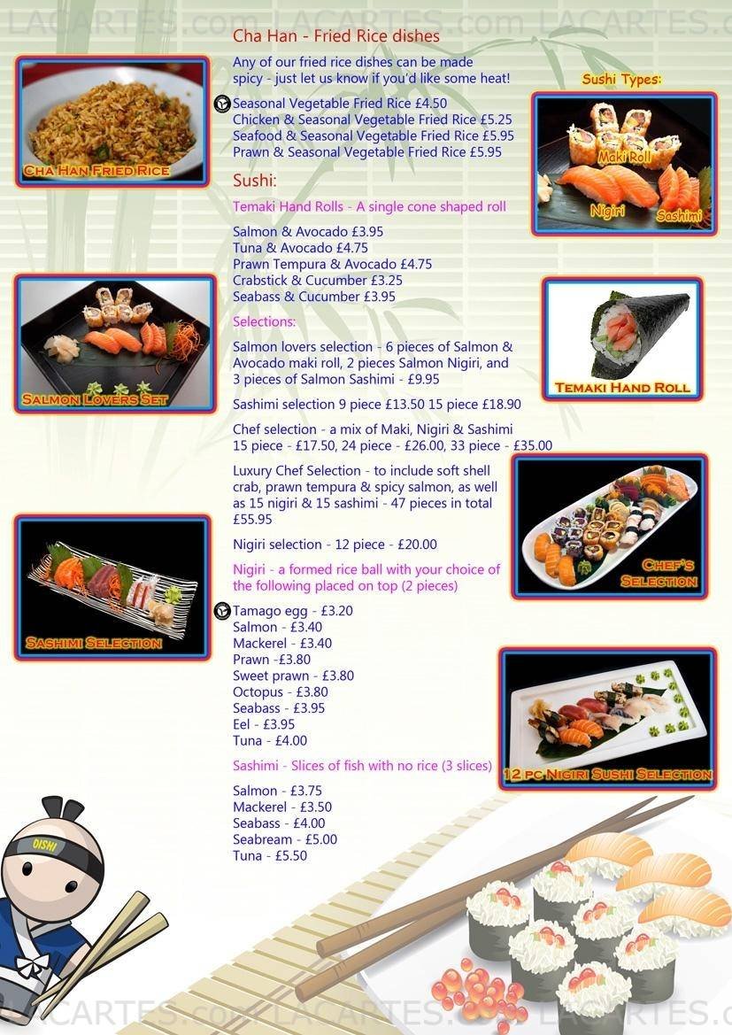  Pricelists of Oishi Japanese Restaurant Units 3&4 The Lemonade Building 3 Aboretum Place - Photo 5 of 7
