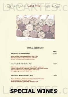  Pricelists of Casa-Mia Restaurant 19a High Road - Photo 4 of 4