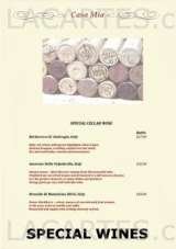 Menus & Prices, Casa-Mia Restaurant, Chadwell Heath