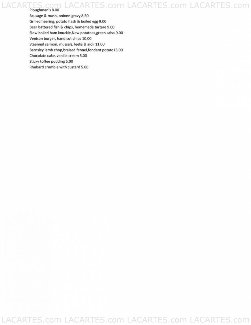  Pricelists of King Edward VII 47 Broadway  - Photo 2 of 2