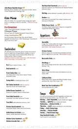 Menus & Prices, Dolores Restaurant & Bakery, Santa Monica