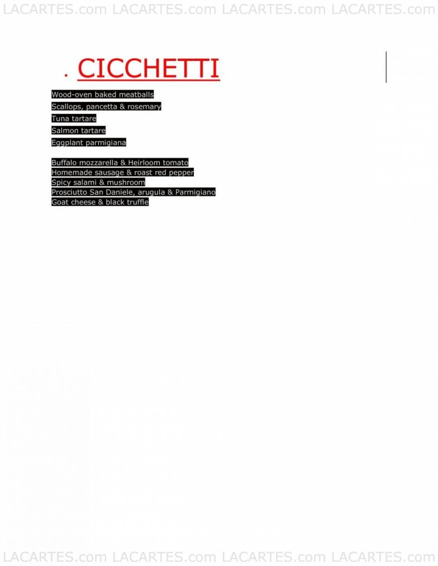  Pricelists of Cecconi's 8764 Melrose Avenue - Photo 33 of 37