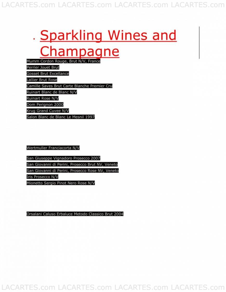  Pricelists of Cecconi's 8764 Melrose Avenue - Photo 13 of 37
