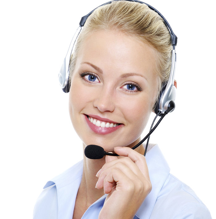 Face of beautiful smiling happy woman in headset Profile Photos of Handyman-Happy Pro Handyman A.	15009 Manchester Road, Suite 242, Ballwin, MO 63011 St. Louis Missouri - Photo 2 of 3