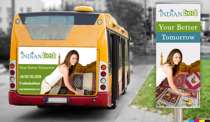 Bus Ads Design and Installation Profile Photos of iVory Branding Agency I-17/204 Akashdeep Apartment - Photo 2 of 12