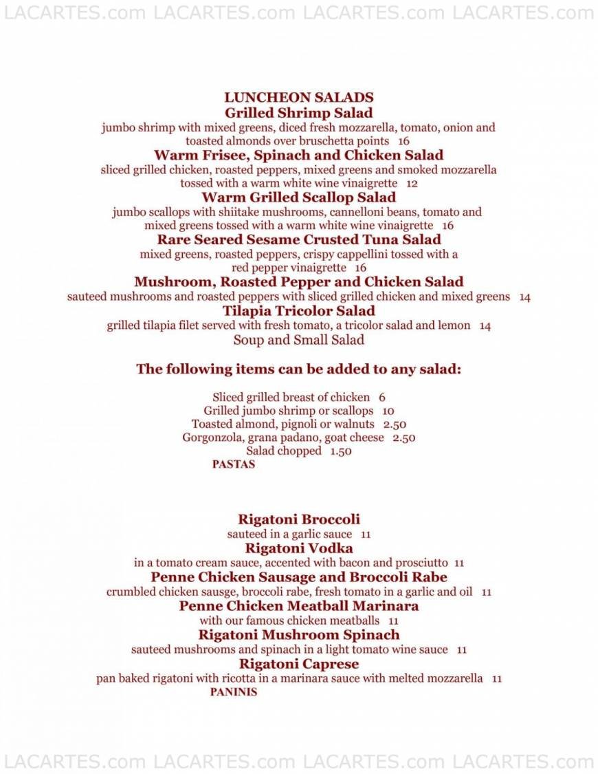 Pricelists of Butera's Restaurant of Seaford - NY 3930 Sunrise Highway  - Photo 1 of 2