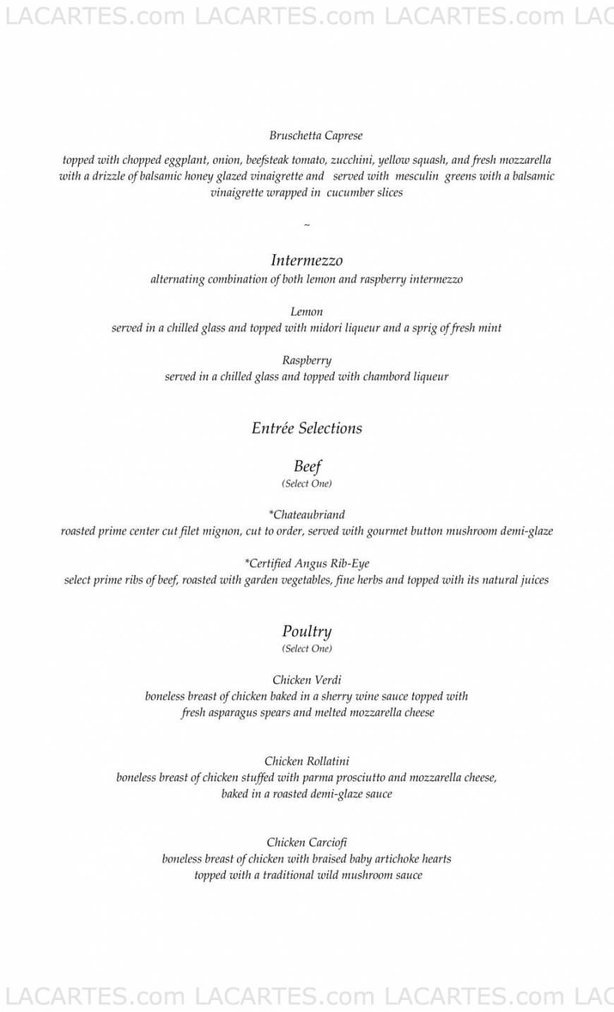  Pricelists of Watermill Caterers - NY 711 Smithtown Bypass, - Photo 22 of 26