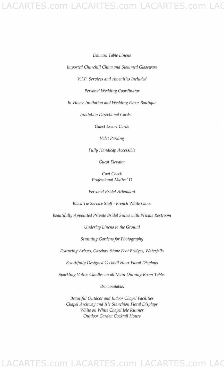  Pricelists of Watermill Caterers - NY 711 Smithtown Bypass, - Photo 20 of 26