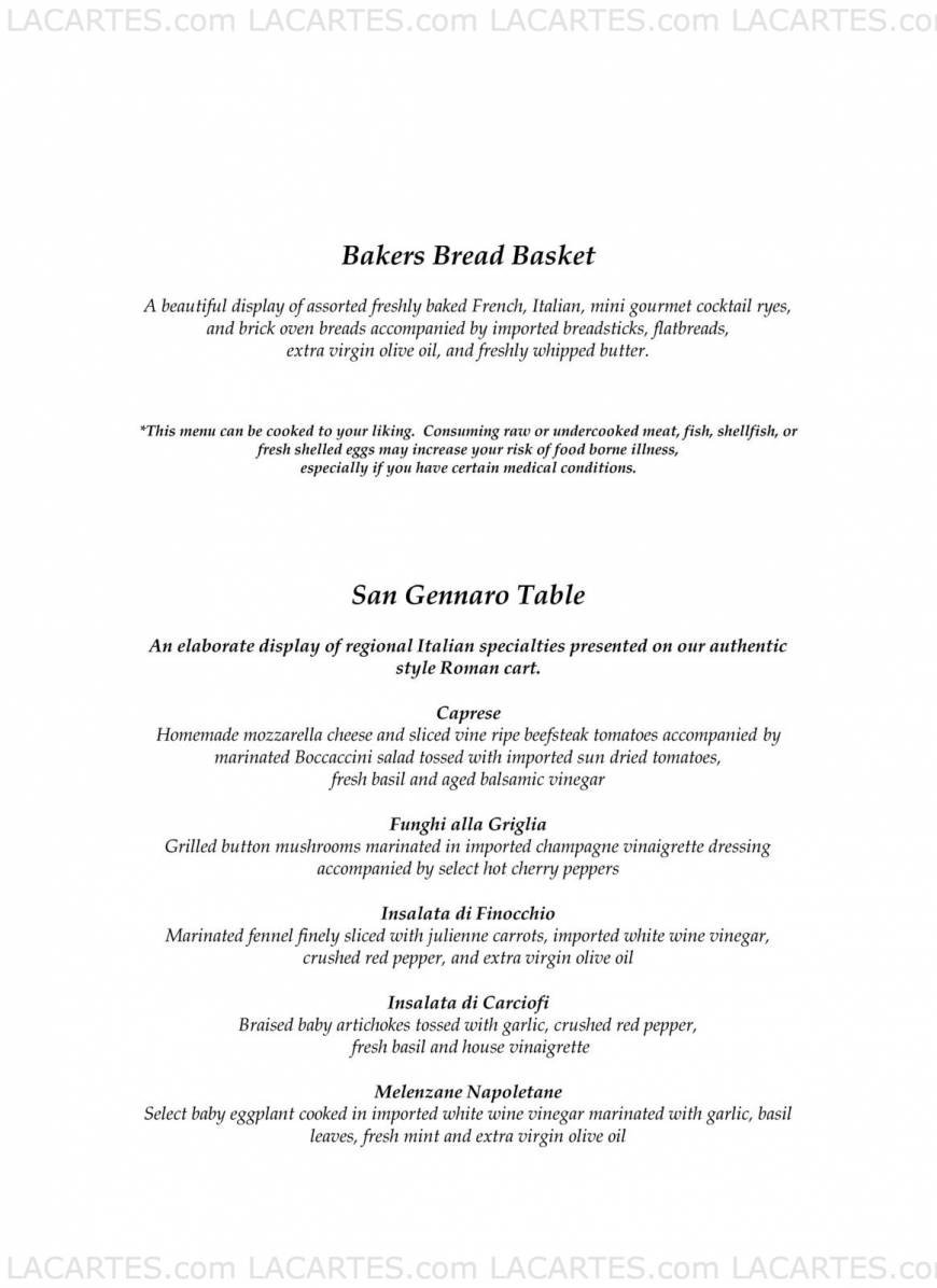  Pricelists of Watermill Caterers - NY 711 Smithtown Bypass, - Photo 15 of 26