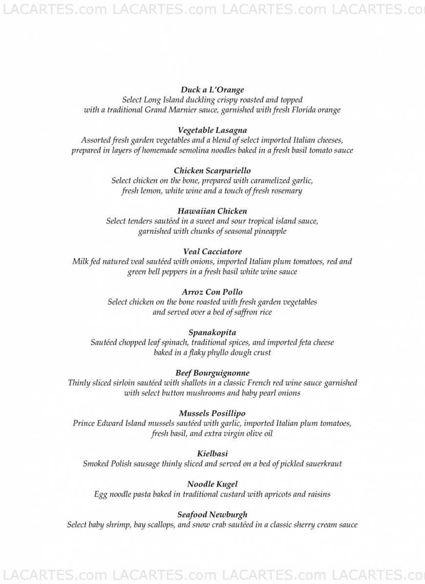  Pricelists of Watermill Caterers - NY 711 Smithtown Bypass, - Photo 12 of 26