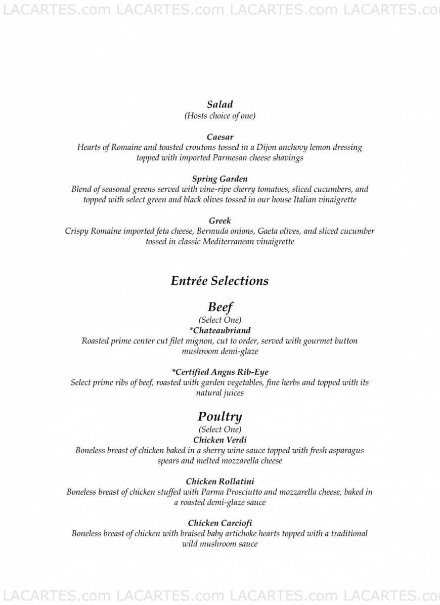 Pricelists of Watermill Caterers - NY 711 Smithtown Bypass, - Photo 9 of 26
