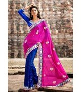 Buy Embroidery Sarees Online, HighLifeFahion, Mumbai
