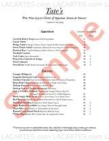 Menus & Prices, Tate's Restaurant - NY, Nesconset