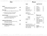 Menus & Prices, Venticello Ristorante, San Francisco