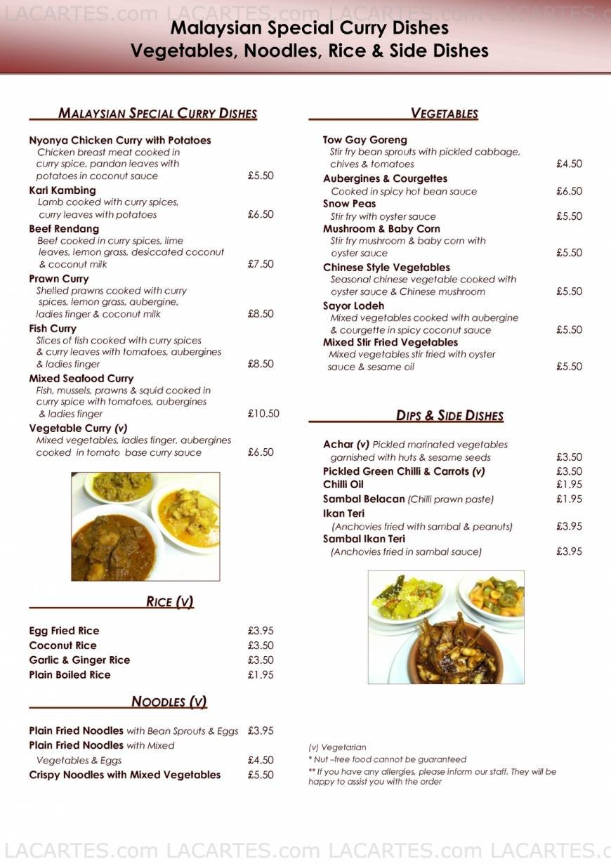  Pricelists of Kelong Restaurant 1b Selsdon Road - Photo 16 of 22